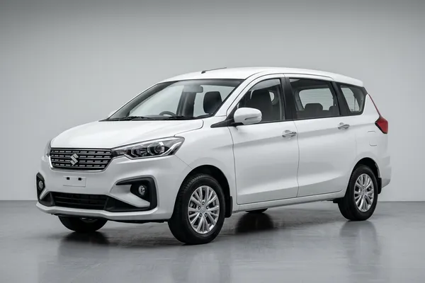 White Maruti Ertiga Taxi Sasaram